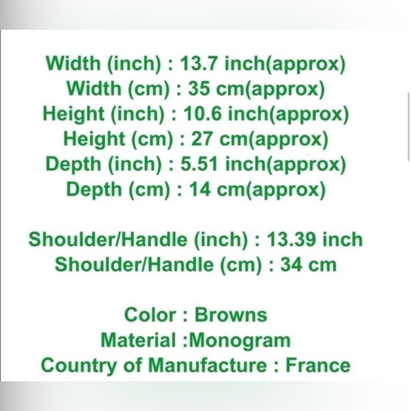 ✅AUTHENTIC DEAUVILLE LARGE BAG LOUIS VUITTON - Picture 2 of 15